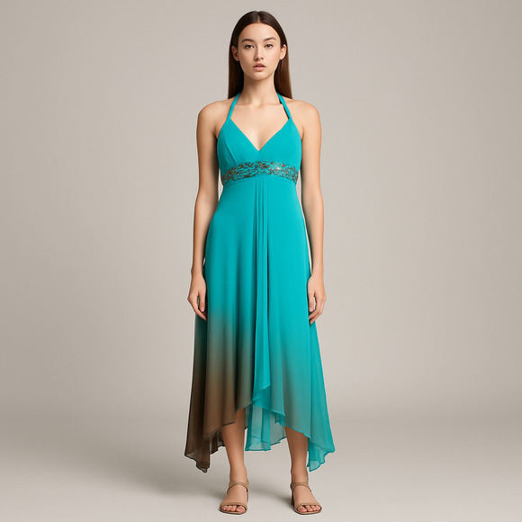 Sue Wong Halter Formal Dress Size 4 Sue Wong Halter Formal Dress Size 4